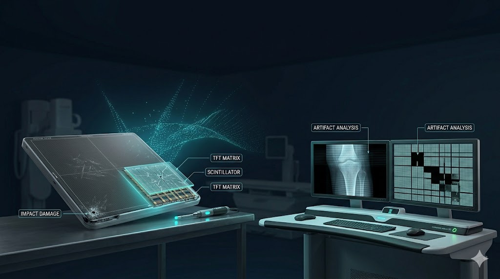 Flat Panel Darbe Hasarları ve Fiziksel Arızalar: Düşme Sonrası Neler Olur?