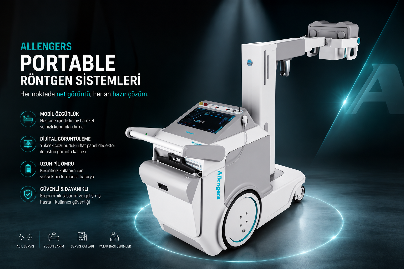 Allengers Portable Röntgen Sistemleri