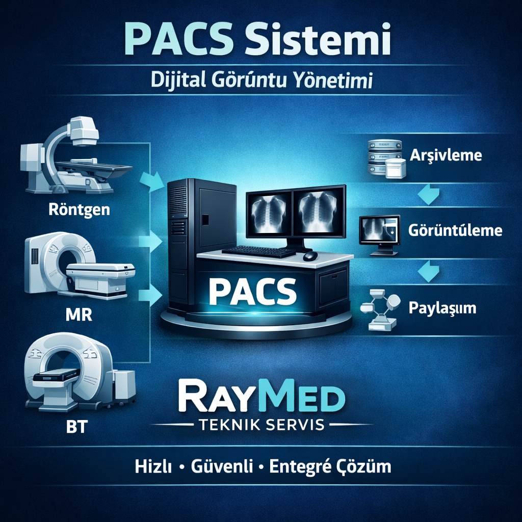 PACS Sistemi Nedir? Hastanelerde Dijital Görüntü Arşivleme